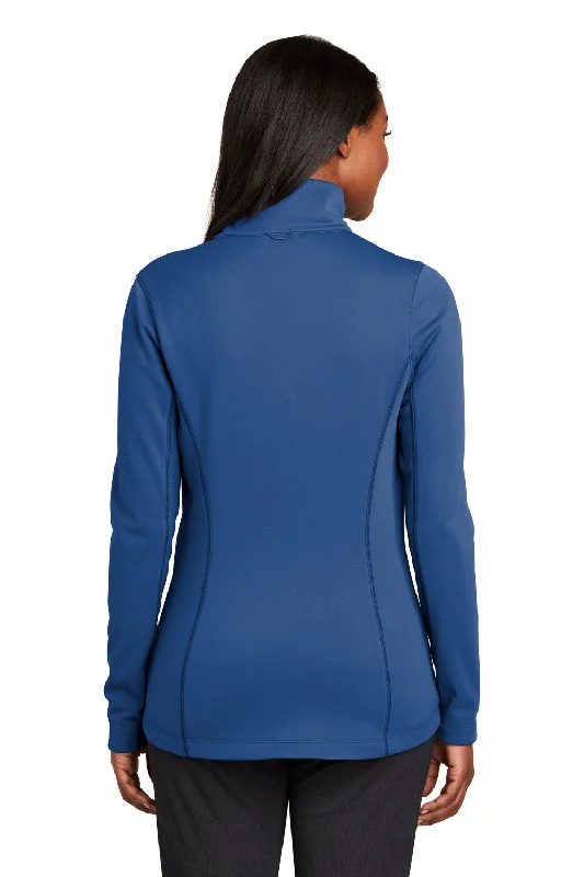 Port Authority Womens Collective Full Zip Smooth Fleece Jacket - Night Sky Blue