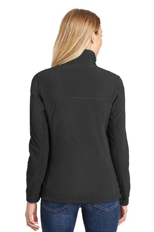 Port Authority Womens Summit Full Zip Fleece Jacket - Black