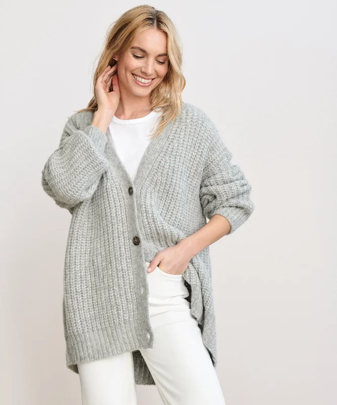 Alpaca Cocoon Cardigan