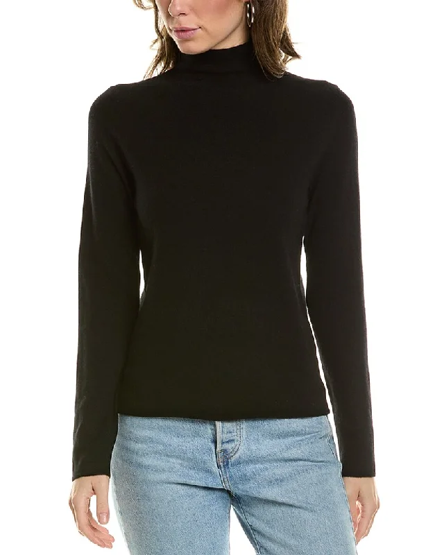 Vince Slim Turtleneck Wool & Cashmere-Blend Sweater