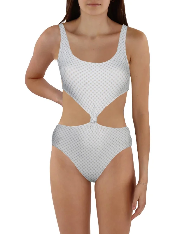 The Bailey Womens Knit Polyester One-Piece Swimsuit