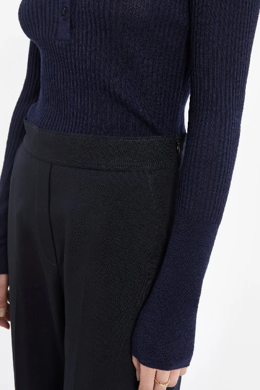 Alida Wool Cocoon Pant