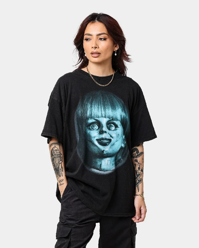 American Thrift X Annabelle Doll Vintage T-Shirt Black Wash