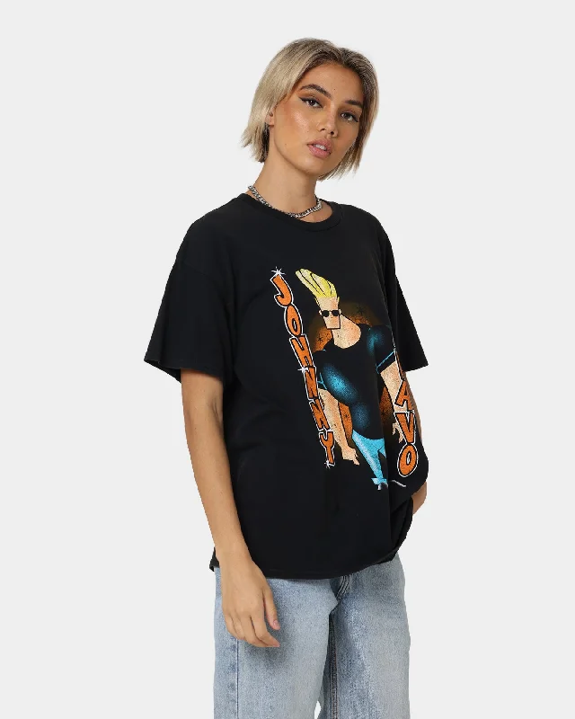 American Thrift X Johnny Bravo Man, I'm Pretty Vintage T-Shirt Black Wash