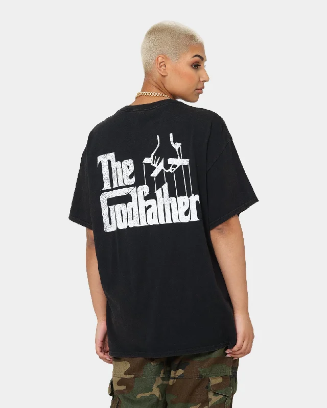 American Thrift X The Godfather The Don Vintage T-Shirt Black Wash