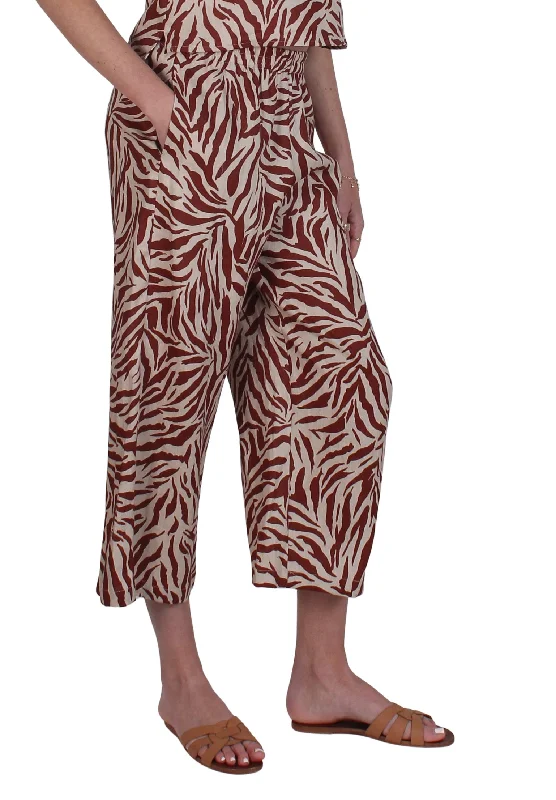 Pacific Linen Pants Print