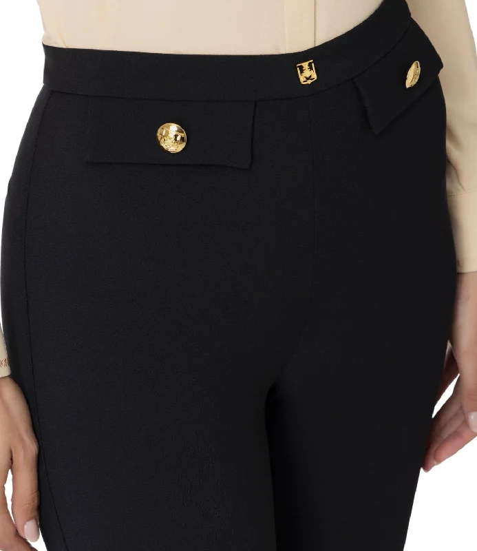 Elisabetta Franchi pantalone nero donna