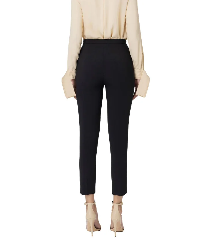 Elisabetta Franchi pantalone nero donna