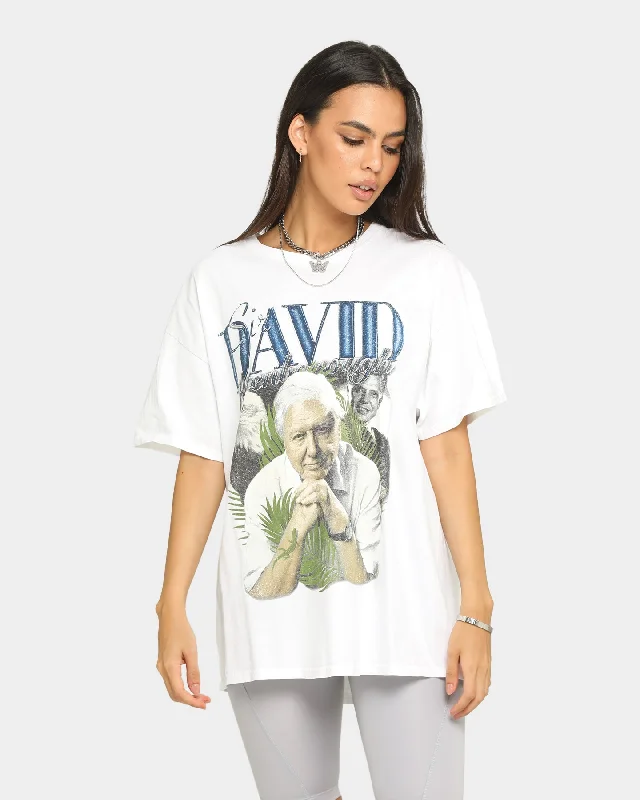 Goat Crew Attenborough Vintage T-Shirt White