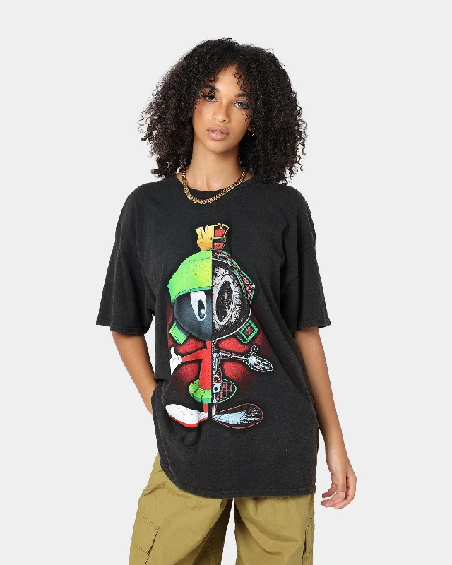 Goat Crew X Looney Tunes Marvin Vintage T-Shirt Black Wash