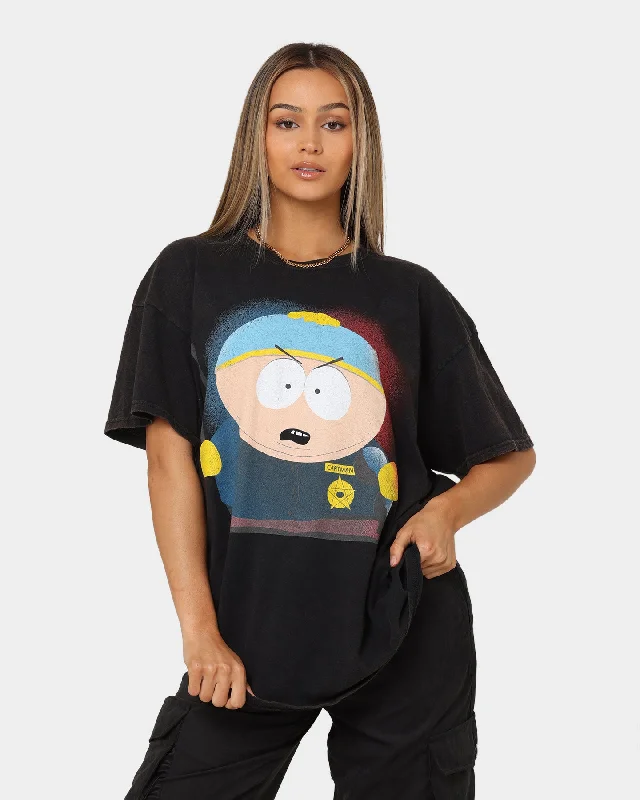 Goat Crew X South Park Cartman Vintage T-Shirt Black Wash