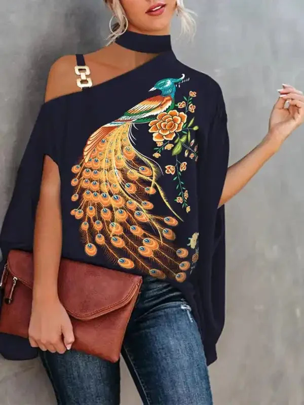 Peacock print / S