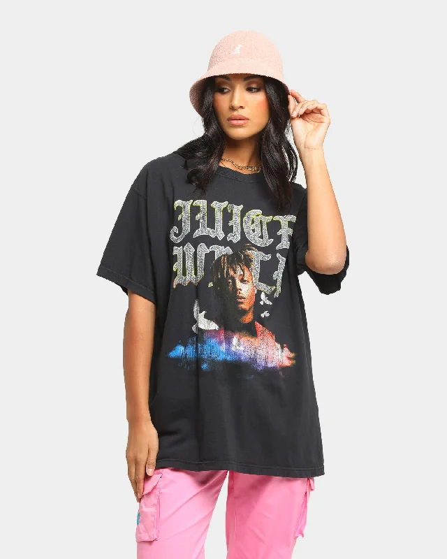 Juice Wrld Old English Vintage T-Shirt Black Wash