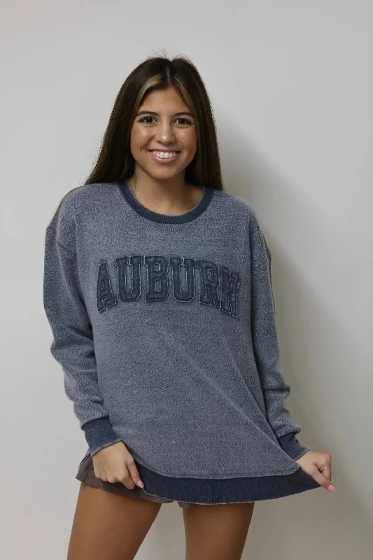 Pressbox Auburn ""Ponchoville"" Fleece Pullover