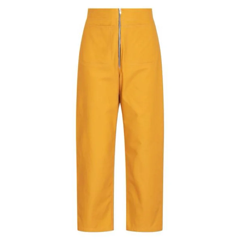 The West Village Patch Pocket Trouser Yellow