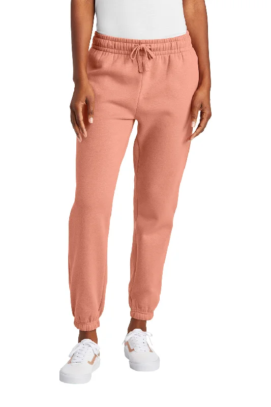 District Womens V.I.T. Fleece Sweatpants w/ Pockets - Desert Rose