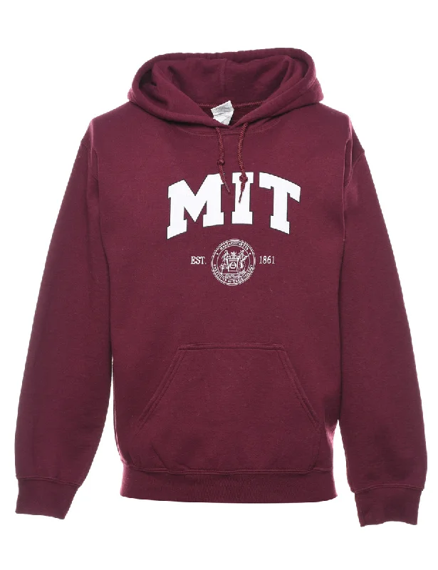 MIT Printed Hoodie - S