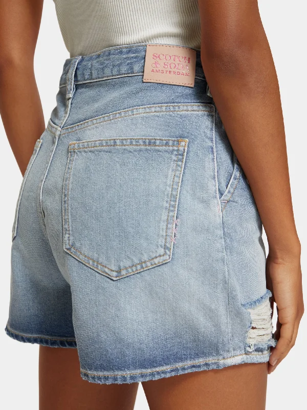 Shore denim shorts