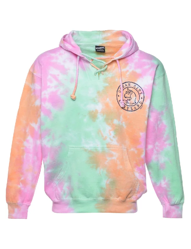 Tie-dye Hoodie - L