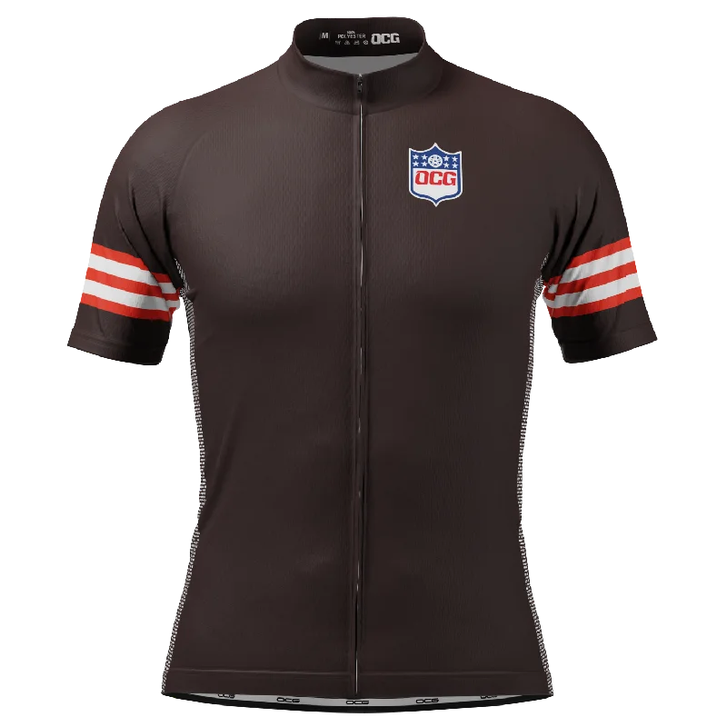 Men's Cleveland Football Short Sleeve Cycling Jersey