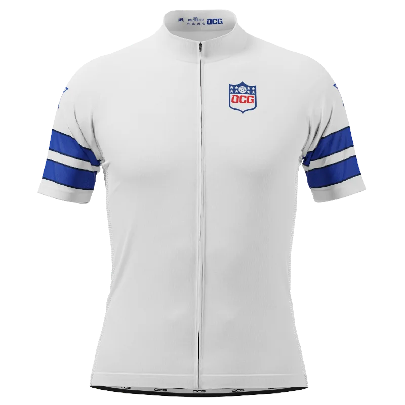 Men's Dallas Football Short Sleeve Cycling Jersey